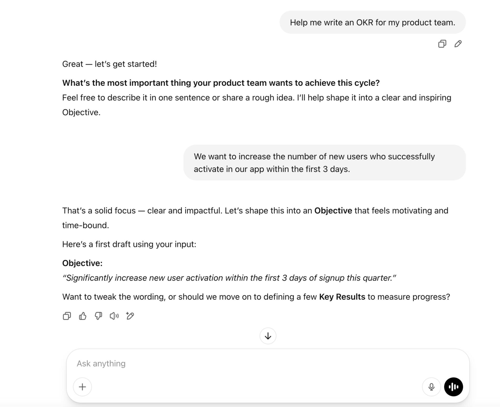 sample conversation sample conversation